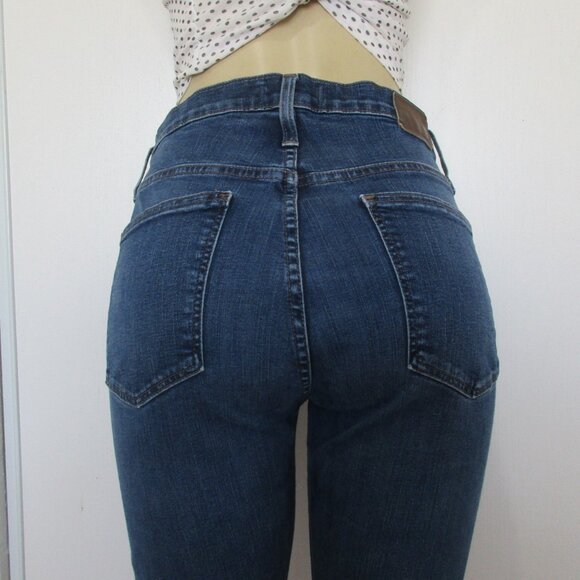 MADEWELL Jeans 10" High Rise Skinny Denim Size 31 - Picture 4 of 13